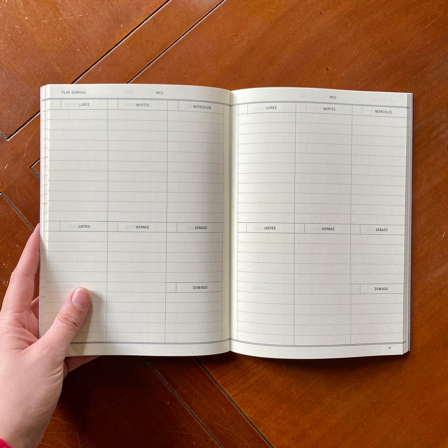 Agenda Hojas
