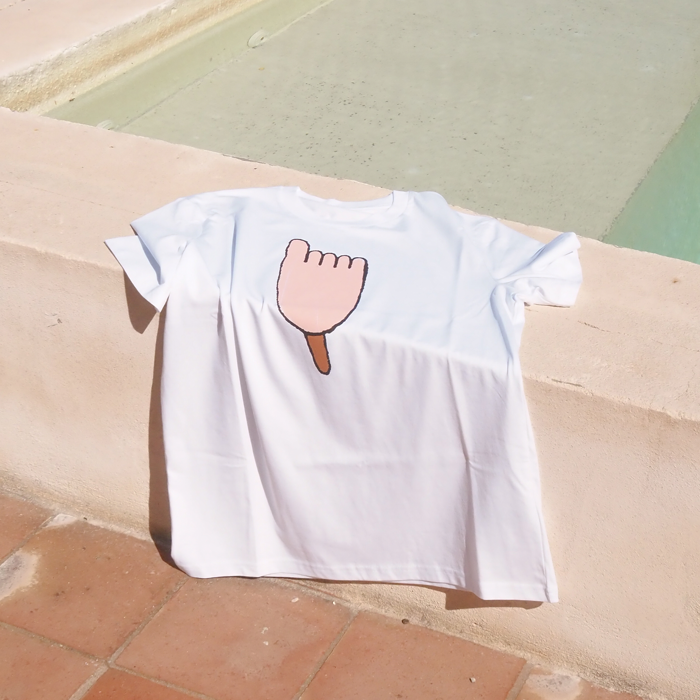 Camiseta Helado de Pie
