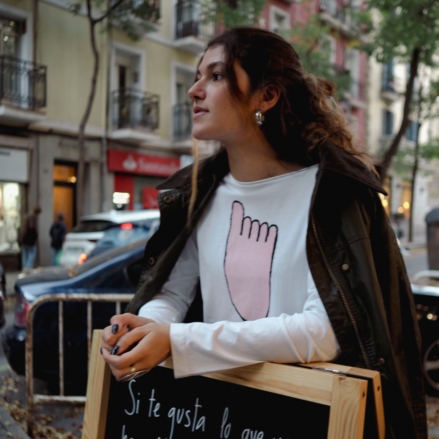 Long Sleeve Ice Cream T-Shirt