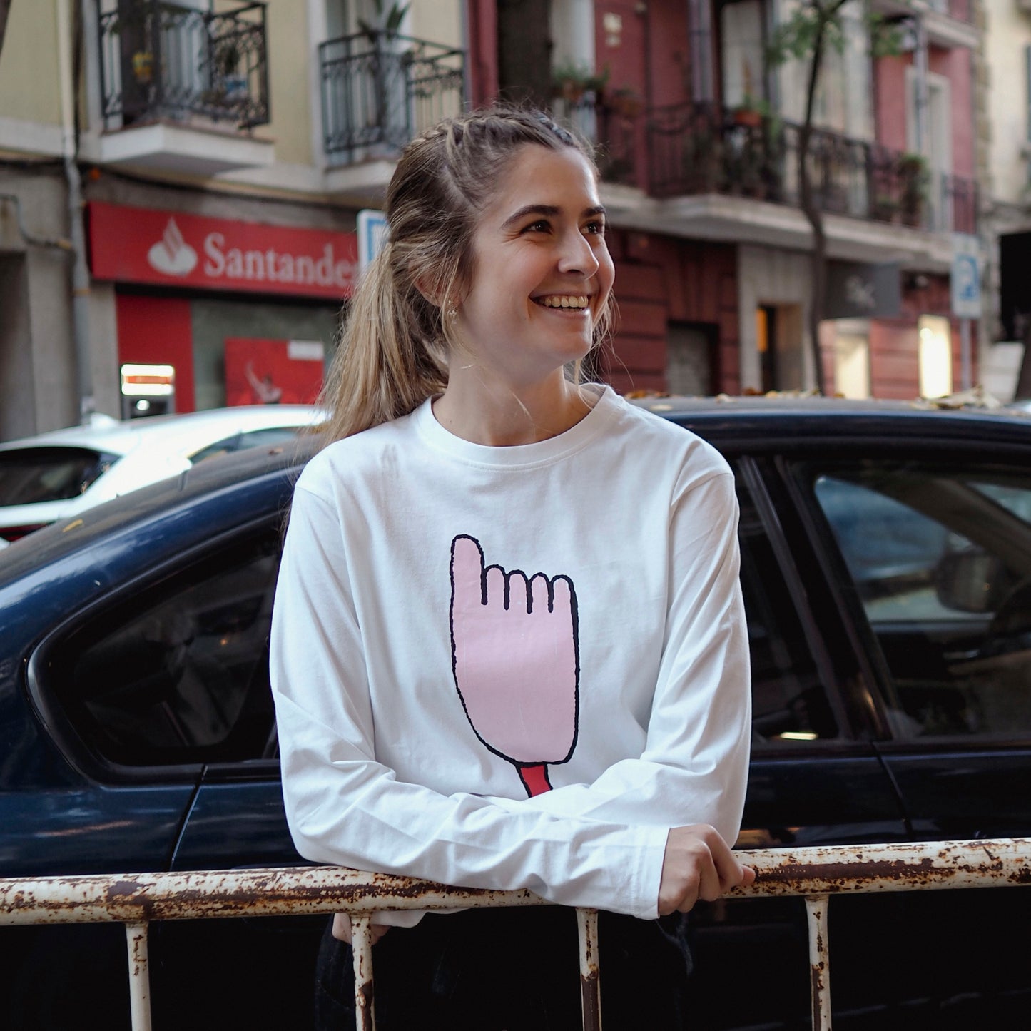 Unisex Long Sleeve Ice Cream Pie T-Shirt