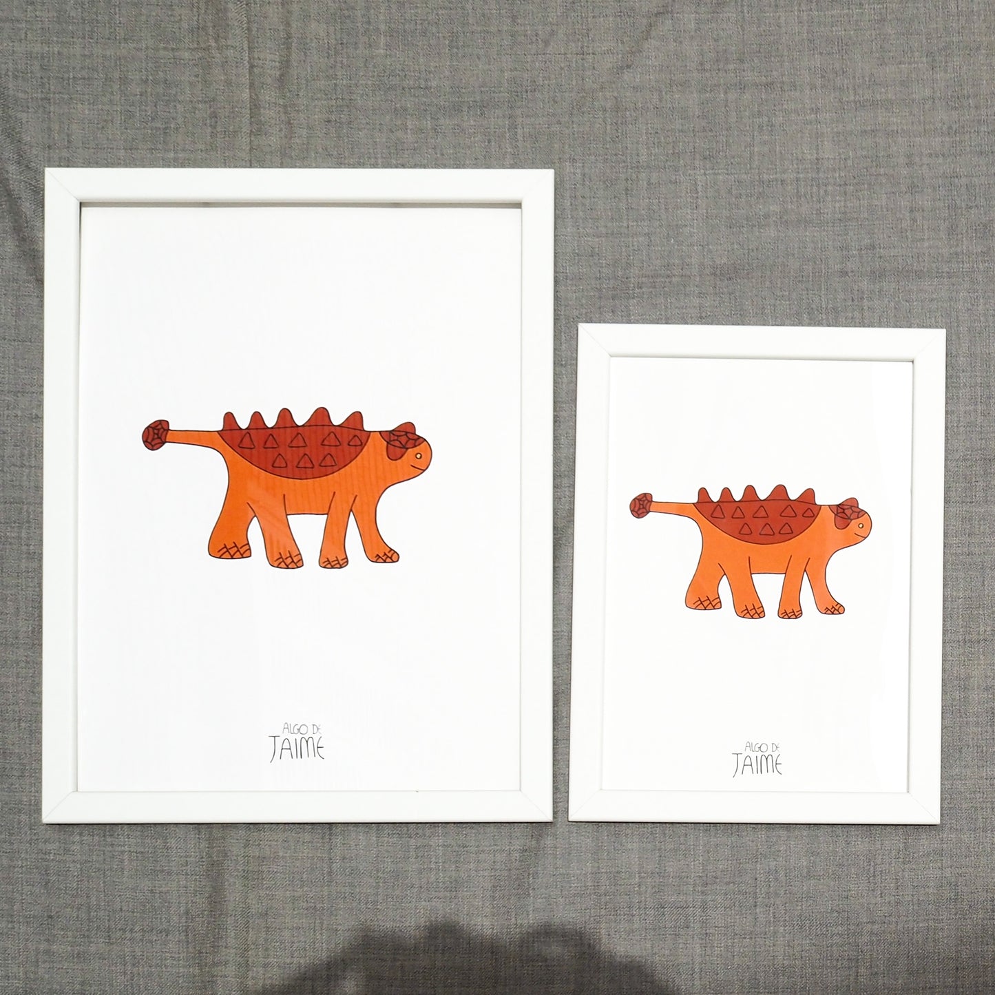 Lámina Dinosaurio Url