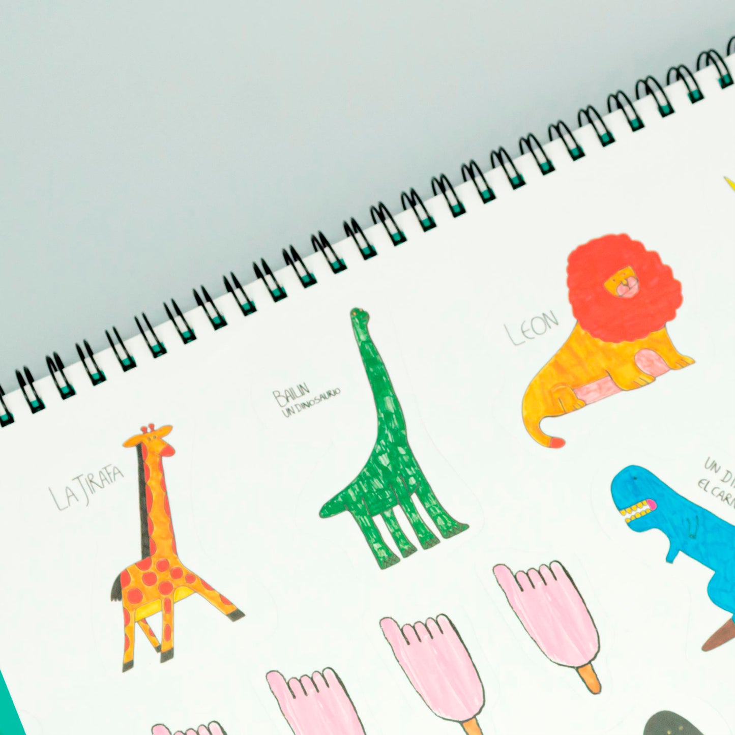 Sticker And Drawing Book