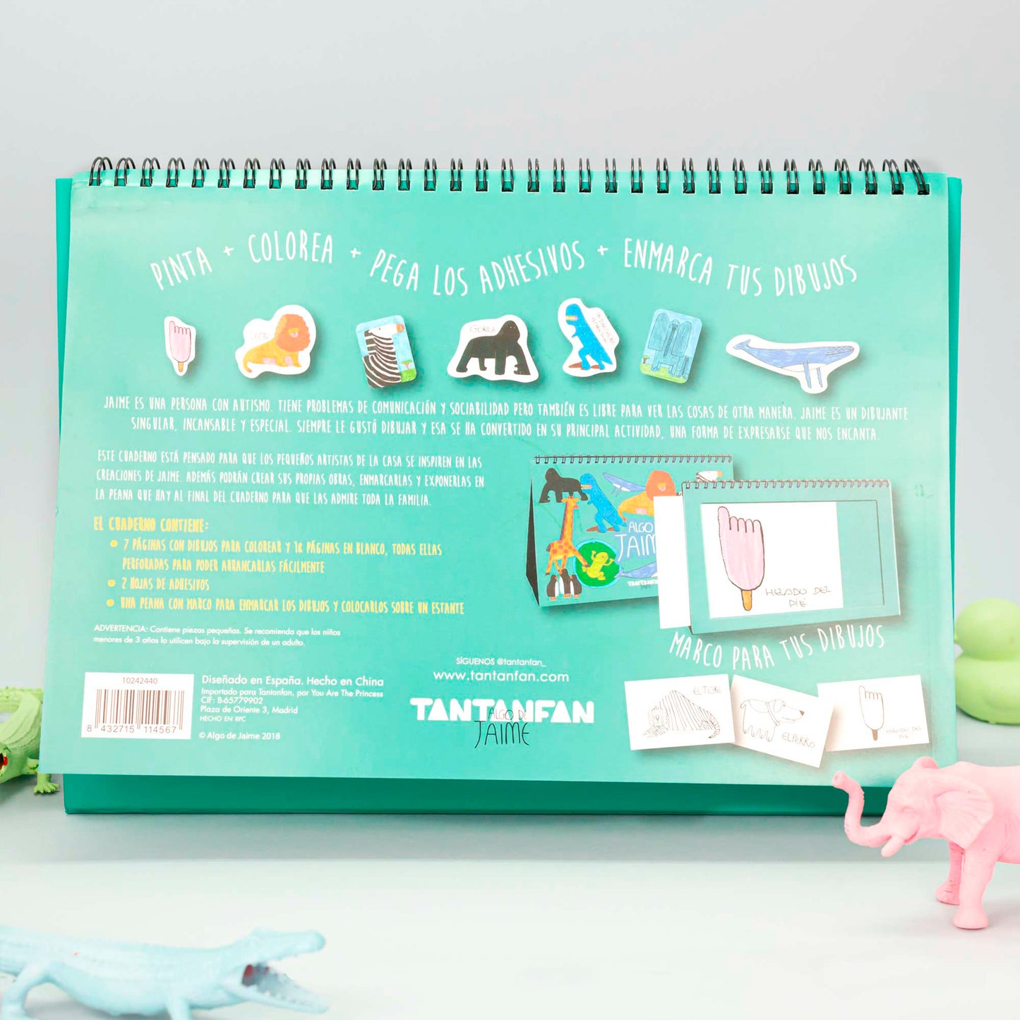 Sticker And Drawing Book