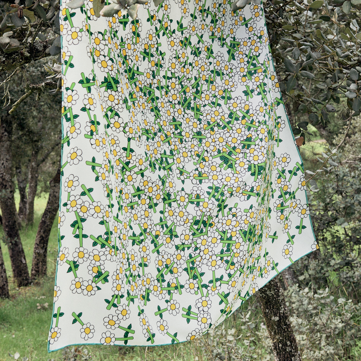 Pañuelo Margarita Verde
