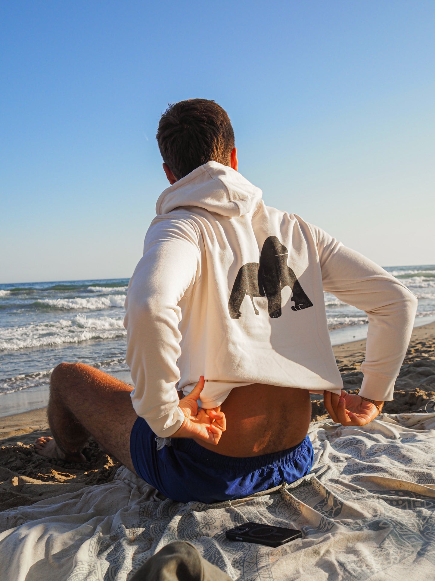 Sudadera de Gorila con capucha