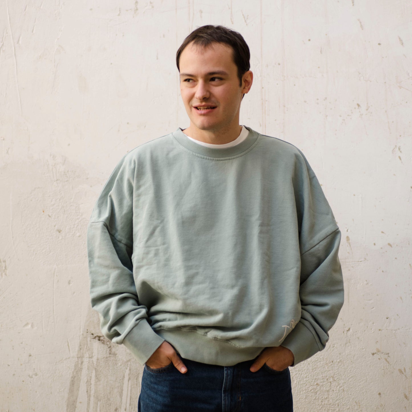 Oversized Trabajar y Sin Poder Sweatshirt