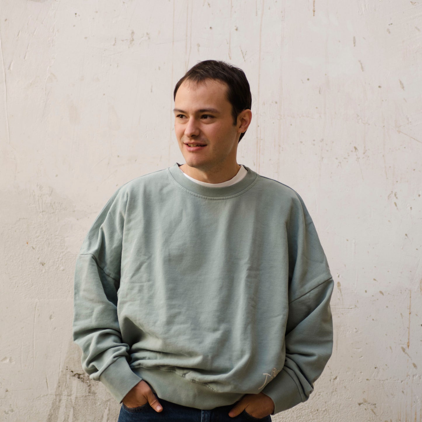 Oversized Trabajar y Sin Poder Sweatshirt