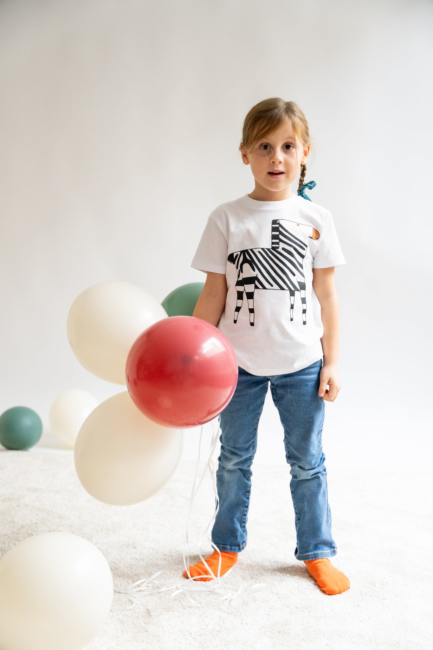 Camiseta de Cebra de niño
