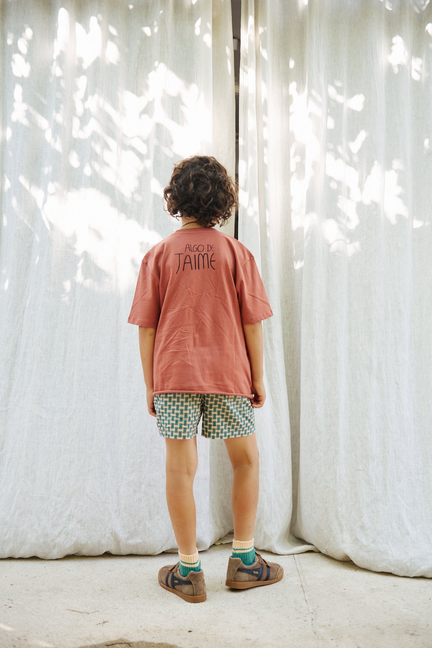 Camiseta de Gorila de niño Teja