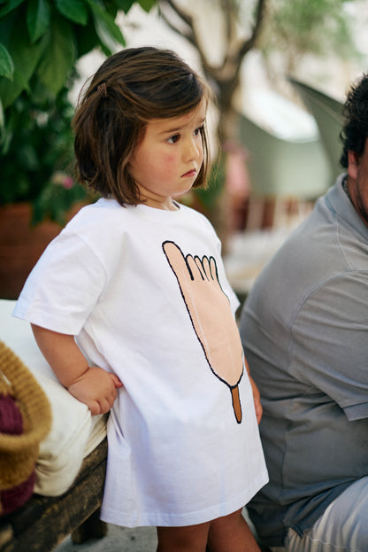 Camiseta Helado de Pie de Niño
