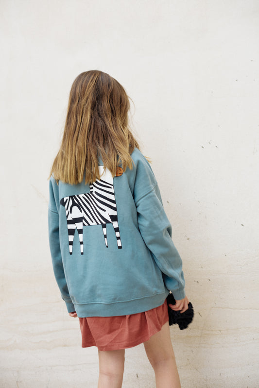 Sudadera Salvia de Cebra Niños