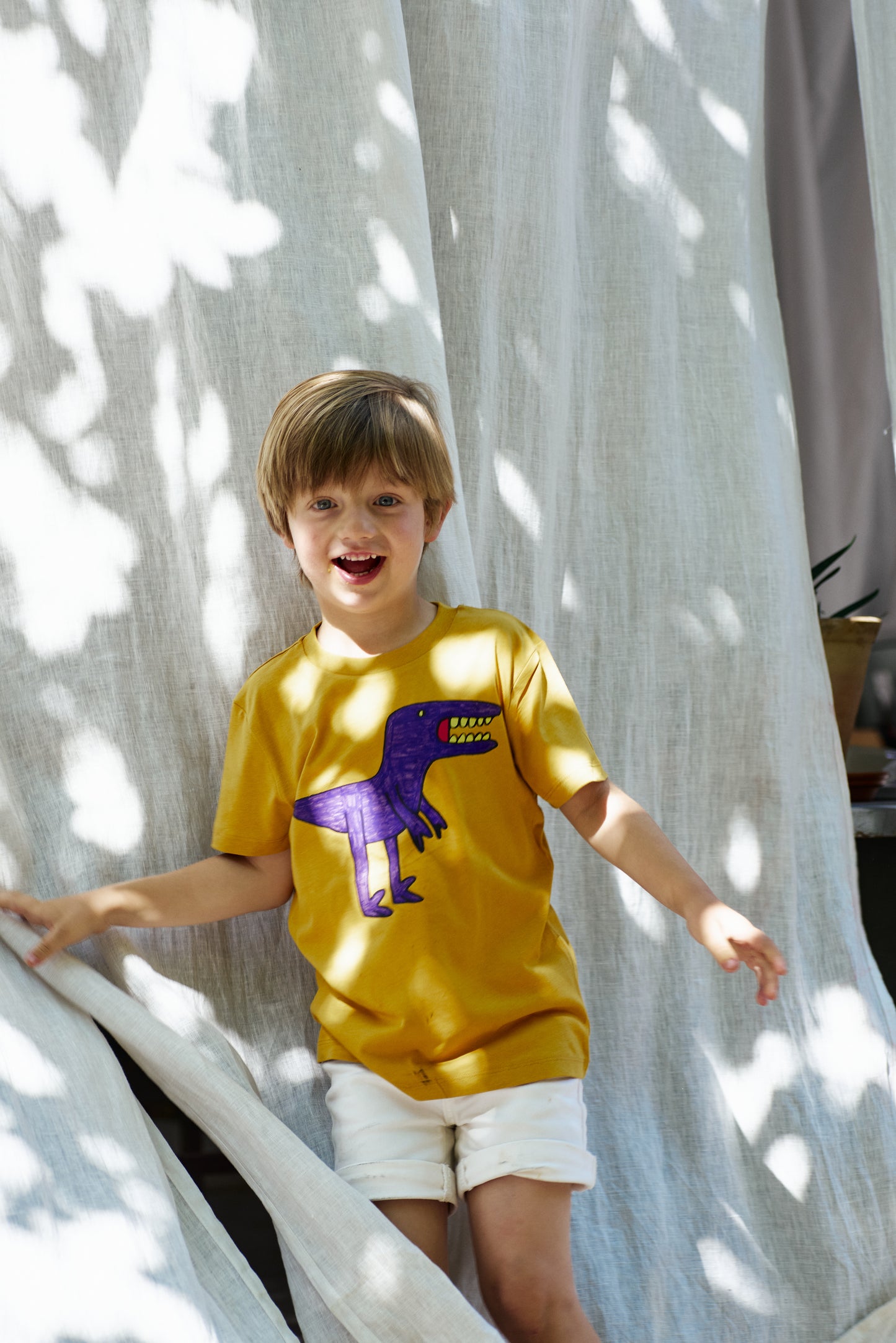 Camiseta Cúrcuma Elige Tu Dibujo De Niño