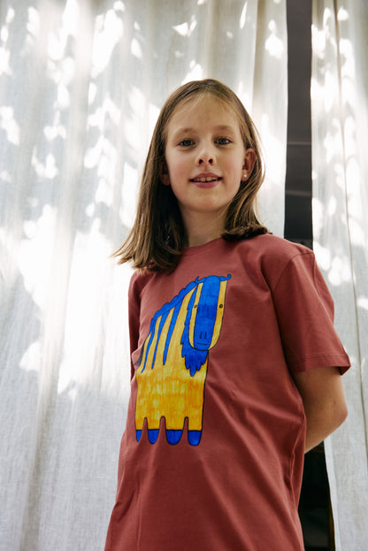 Camiseta Teja Elige Tu Dibujo De Niño