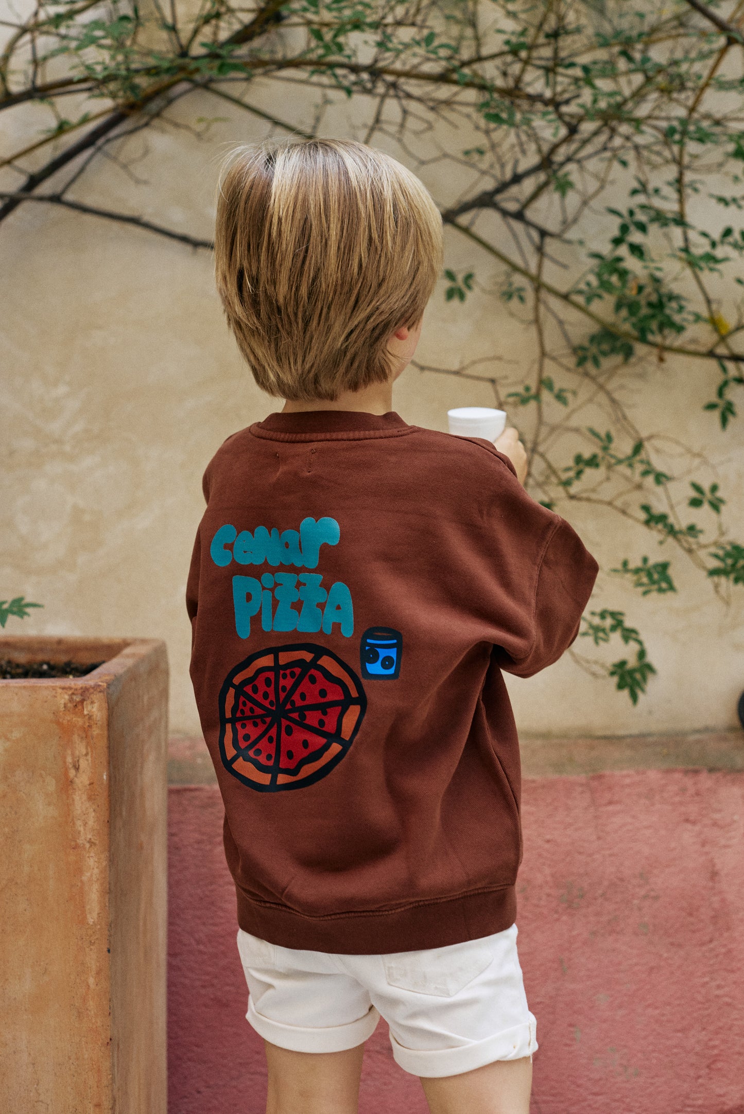 Sudadera Tabaco Elige Tu Dibujo Niños