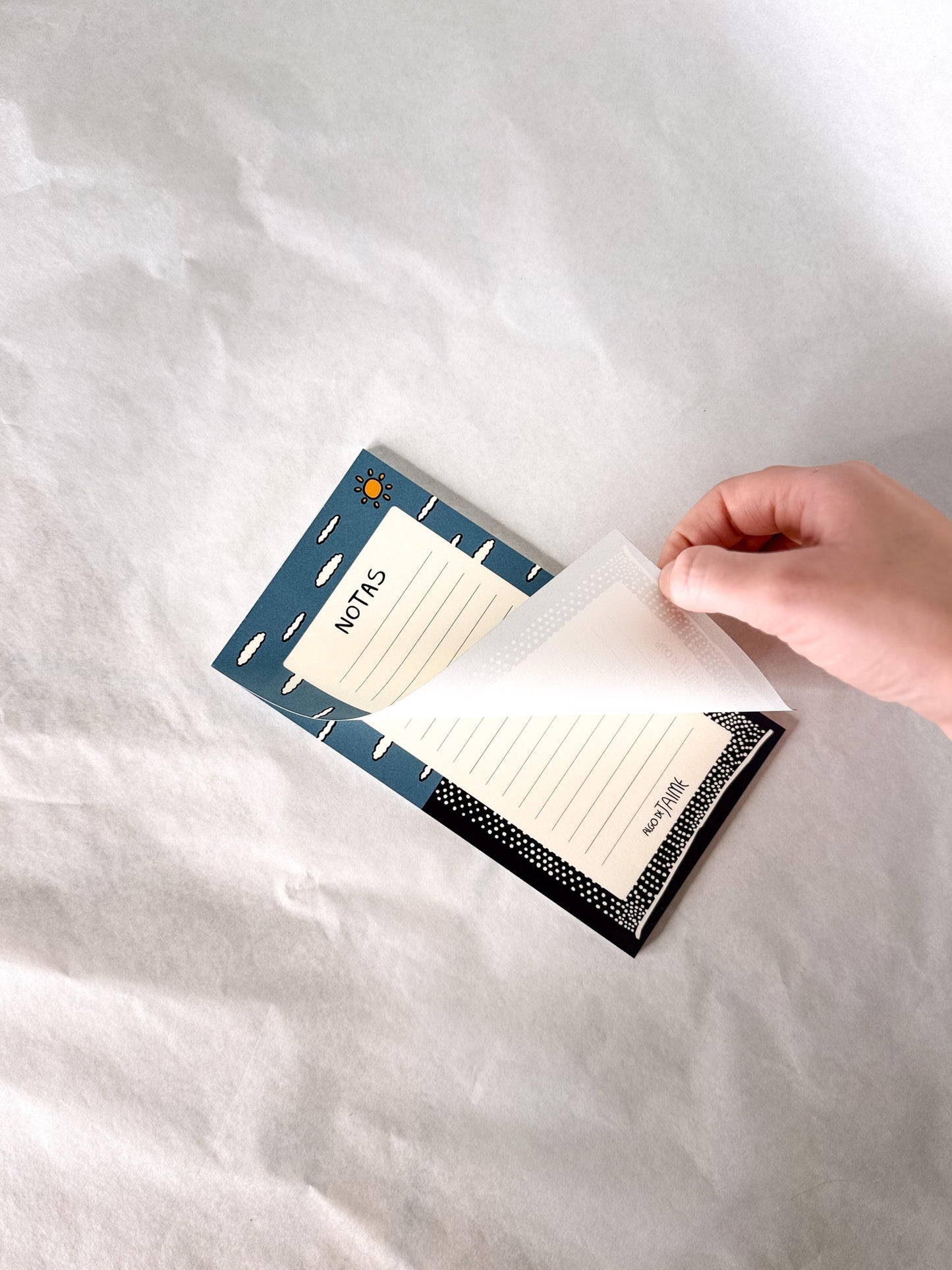 Block de Notas Día y Noche