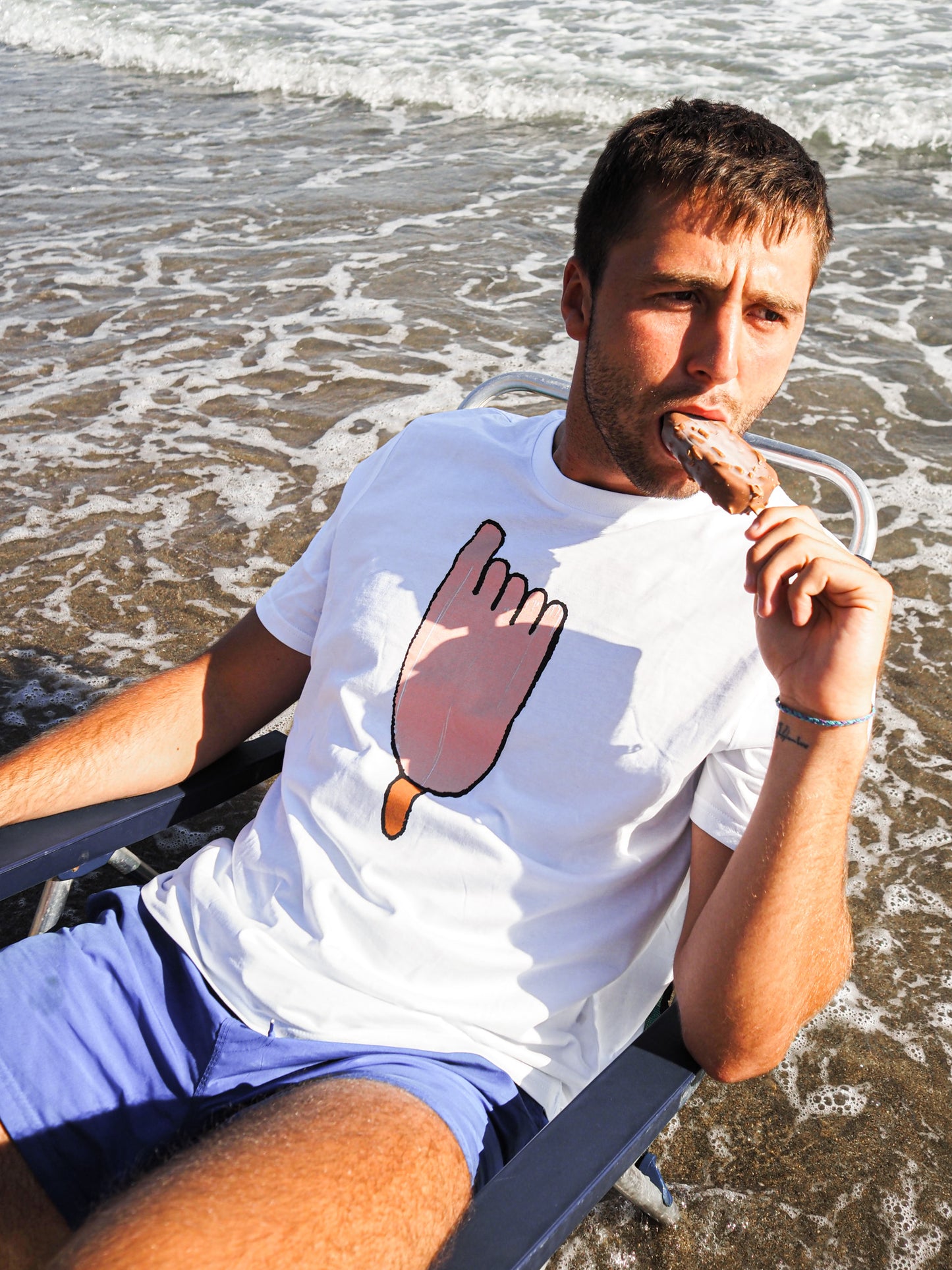 Camiseta Helado de Pie