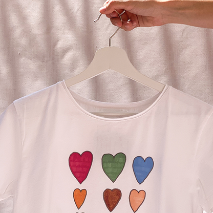 Camiseta Corazones