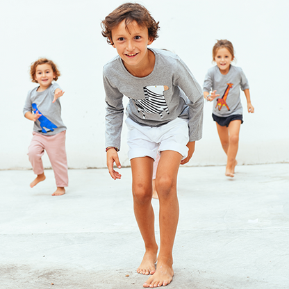 Camiseta de Cebra de Niño