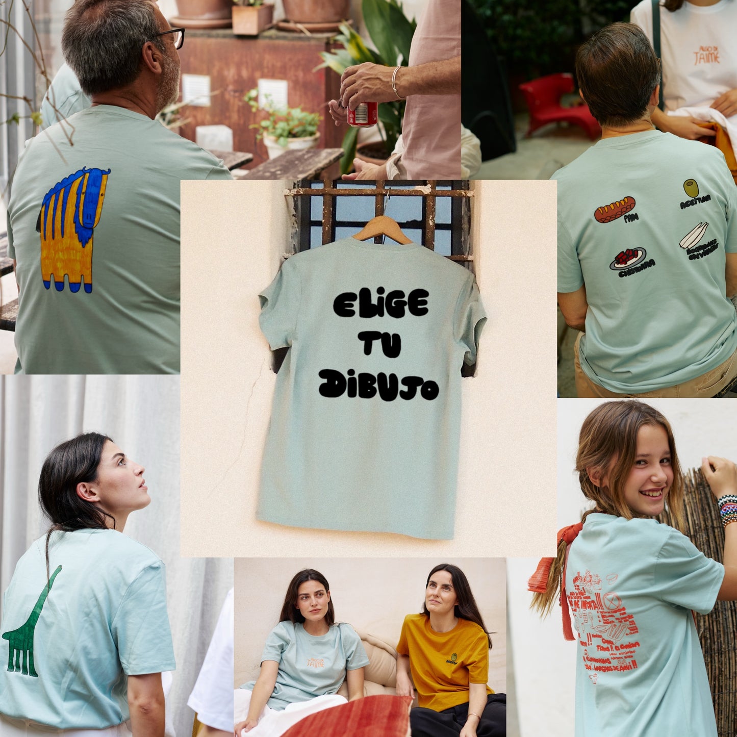 Camiseta Aloe Elige Tu Dibujo