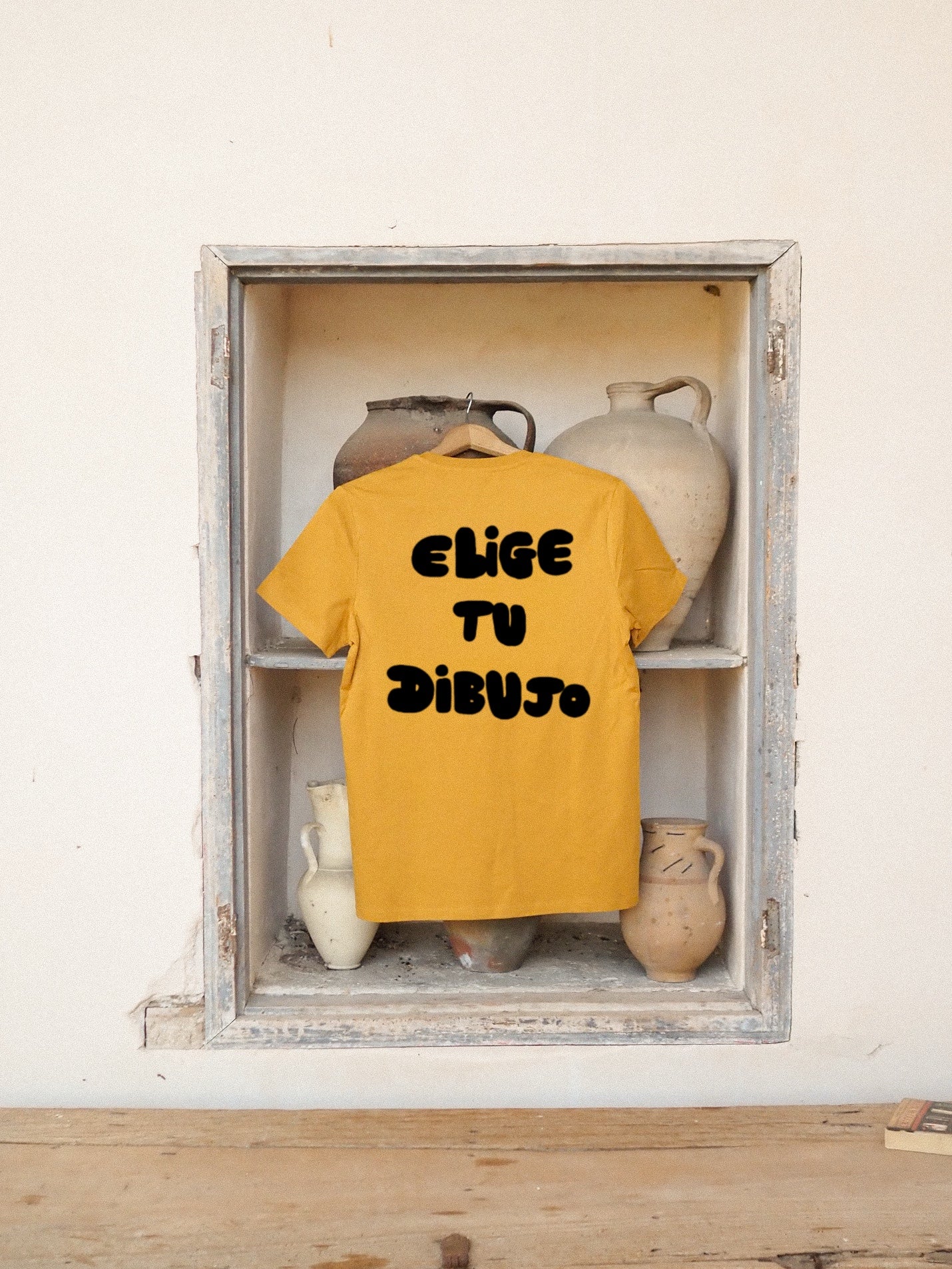 Camiseta Cúrcuma Elige Tu Dibujo