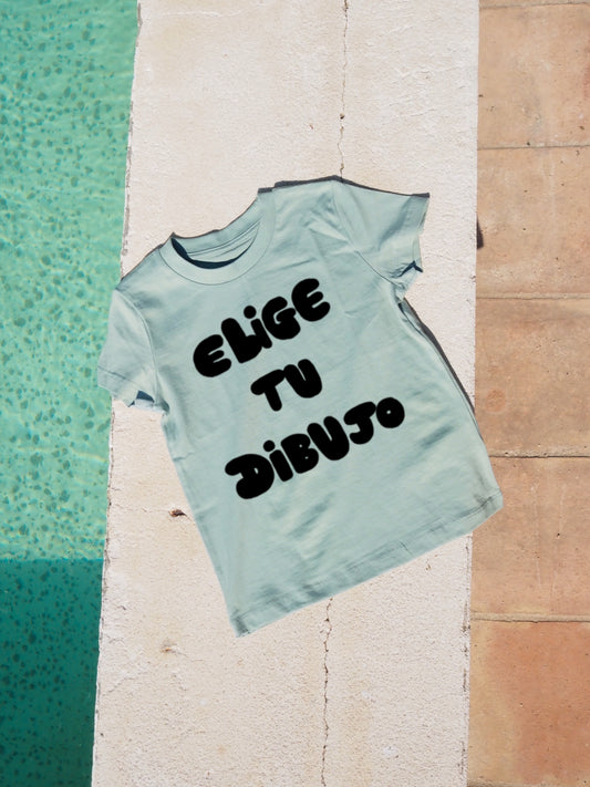 Camiseta Aloe Elige Tu Dibujo De Niño