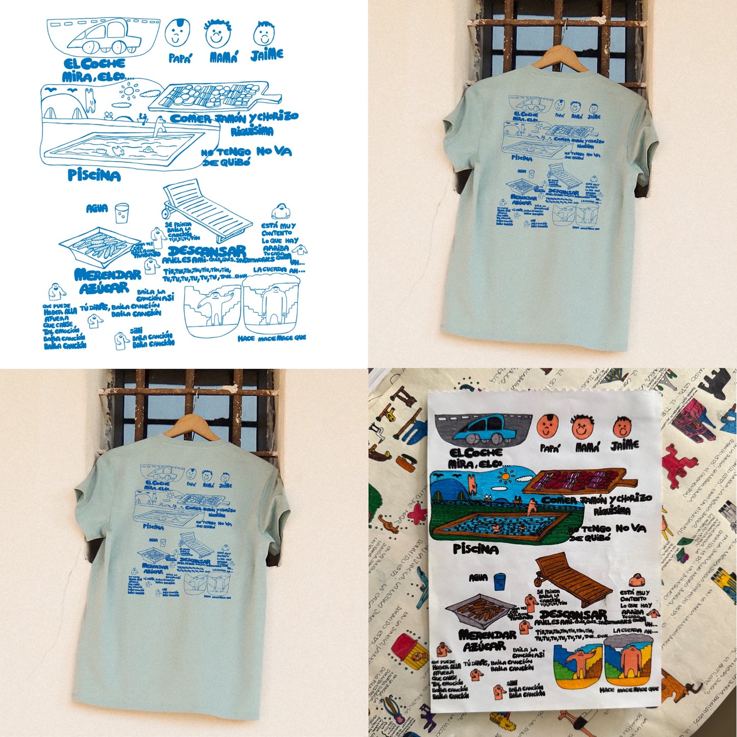 Camiseta Aloe Elige Tu Dibujo