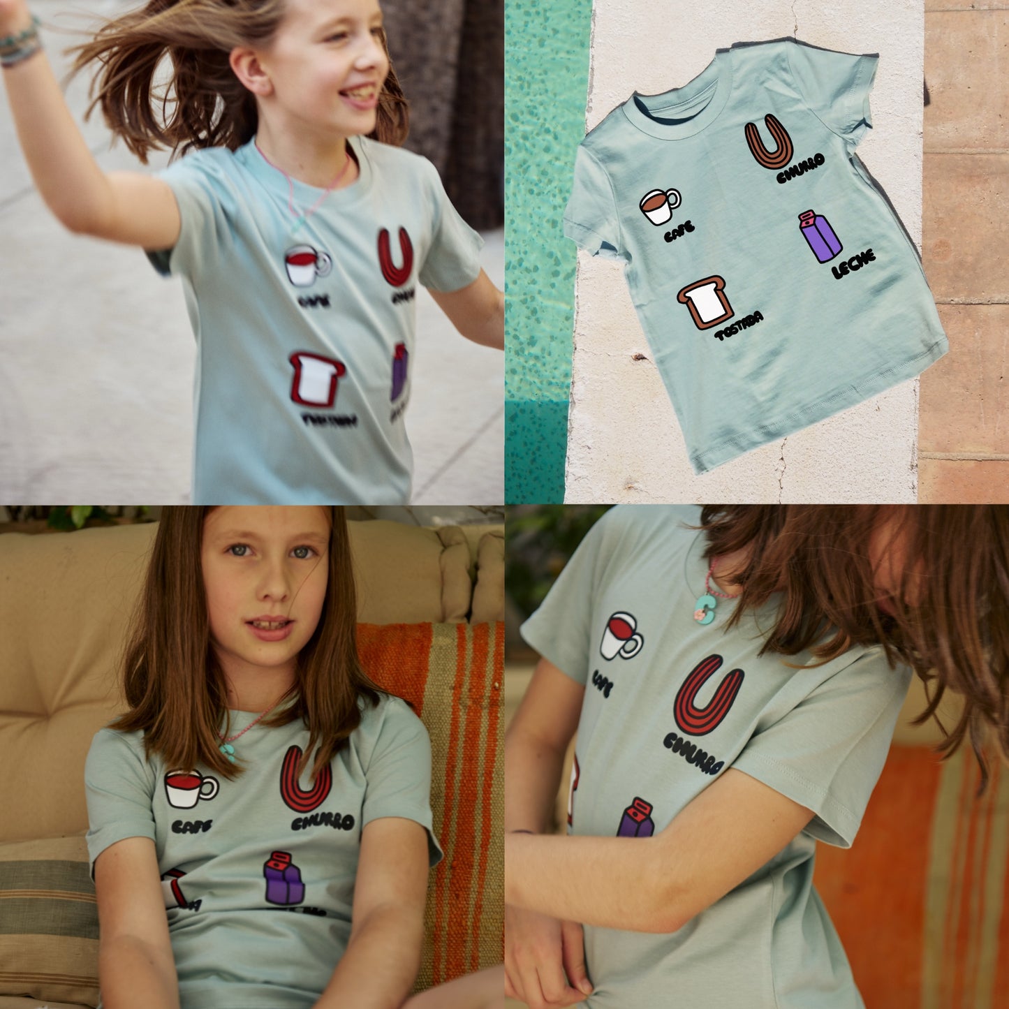 Camiseta Aloe Elige Tu Dibujo De Niño