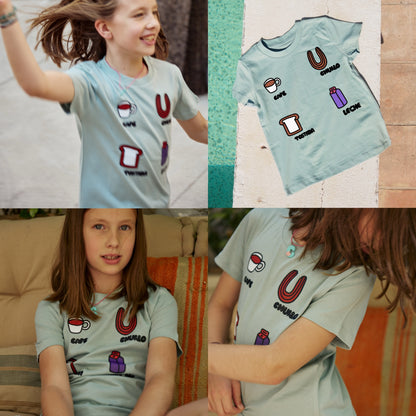 Camiseta Aloe Elige Tu Dibujo De Niño