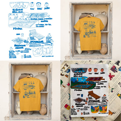 Camiseta Cúrcuma Elige Tu Dibujo