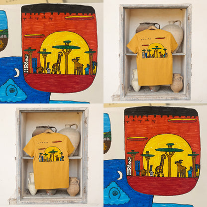 Camiseta Cúrcuma Elige Tu Dibujo