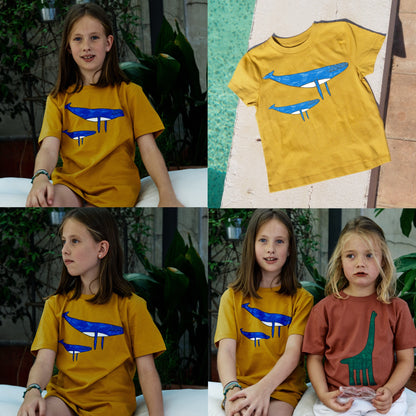 Camiseta Cúrcuma Elige Tu Dibujo De Niño