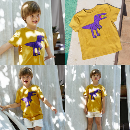 Camiseta Cúrcuma Elige Tu Dibujo De Niño