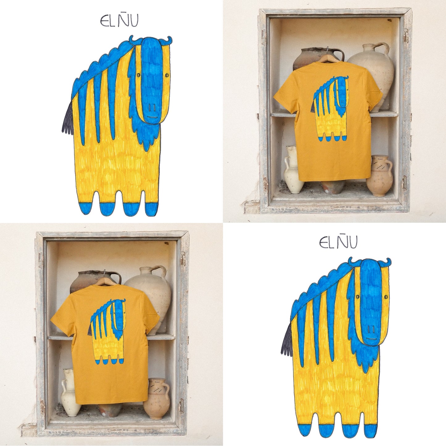 Camiseta Cúrcuma Elige Tu Dibujo