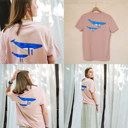 Camiseta Rosa Elige Tu Dibujo
