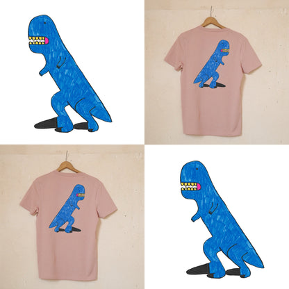 Camiseta Rosa Elige Tu Dibujo