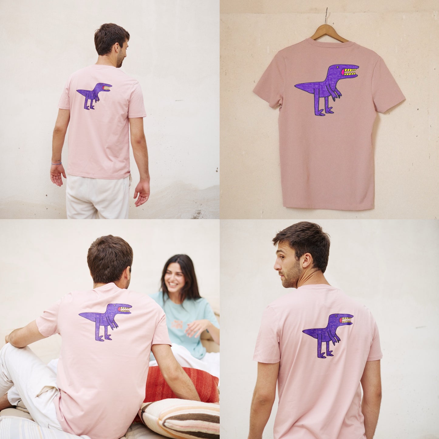 Camiseta Rosa Elige Tu Dibujo