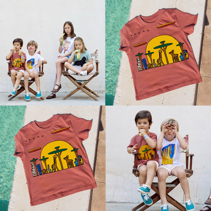 Camiseta Teja Elige Tu Dibujo De Niño