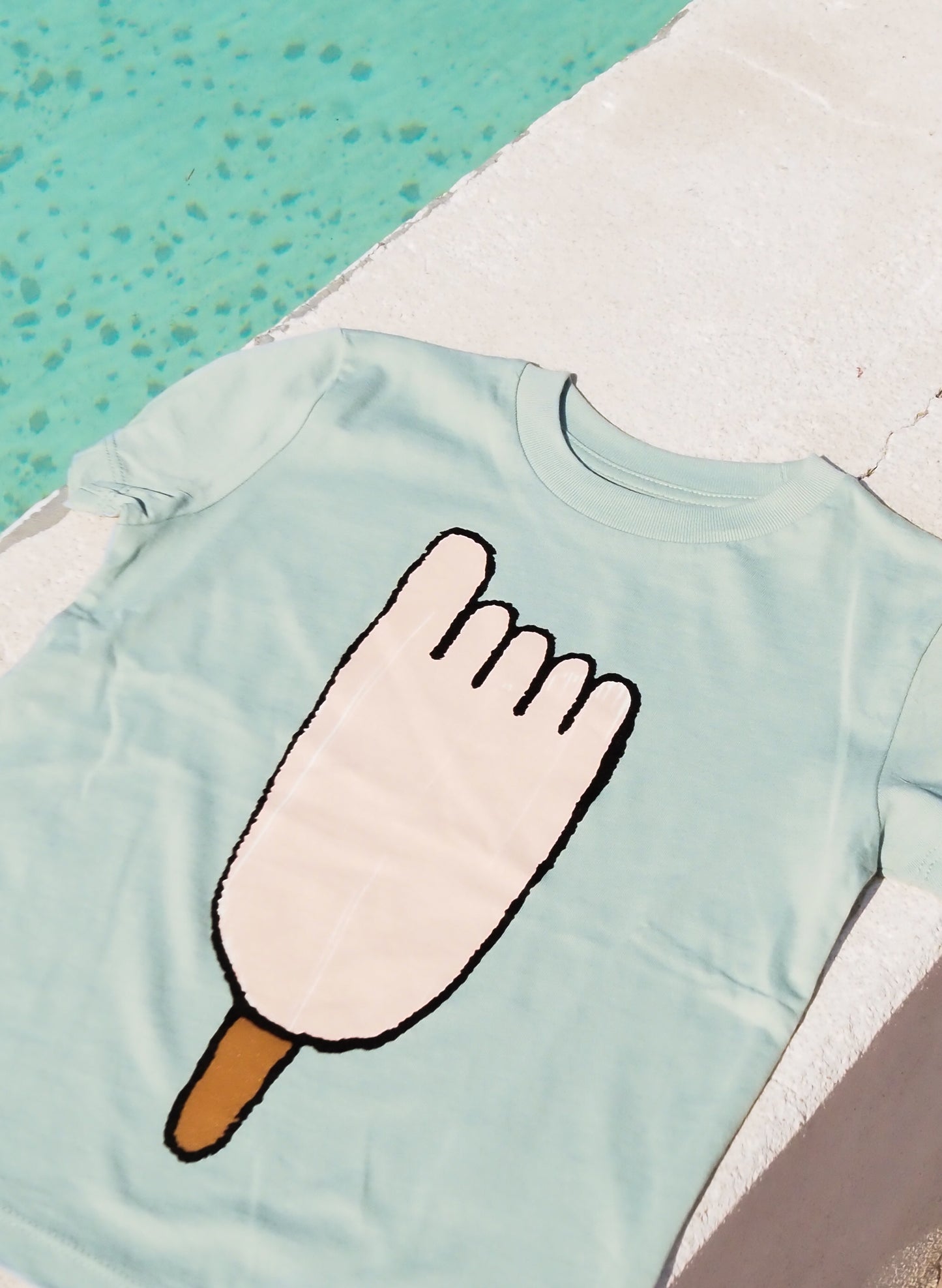 Camiseta Helado de Pie de Niño Aloe