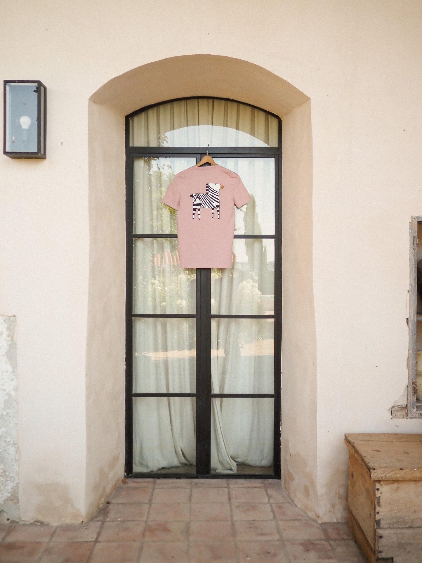 Camiseta de Cebra Rosa
