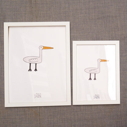 Stork Print