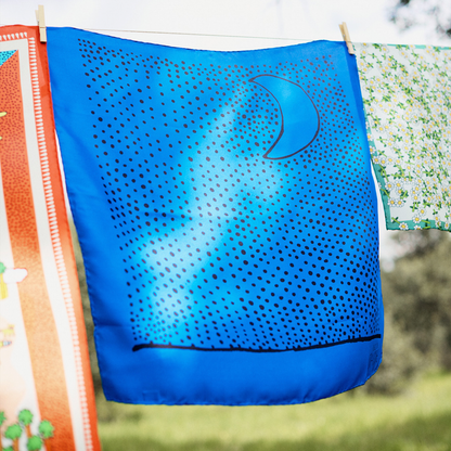 Blue Night Scarf