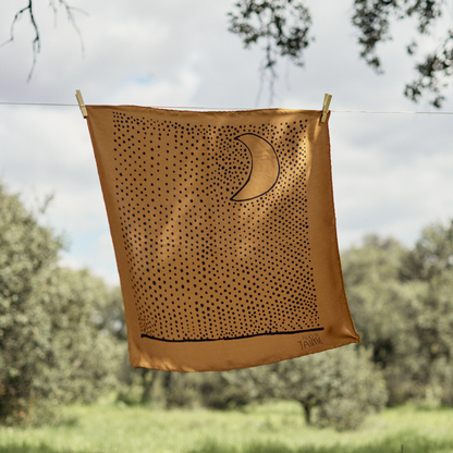 Brown Night Scarf