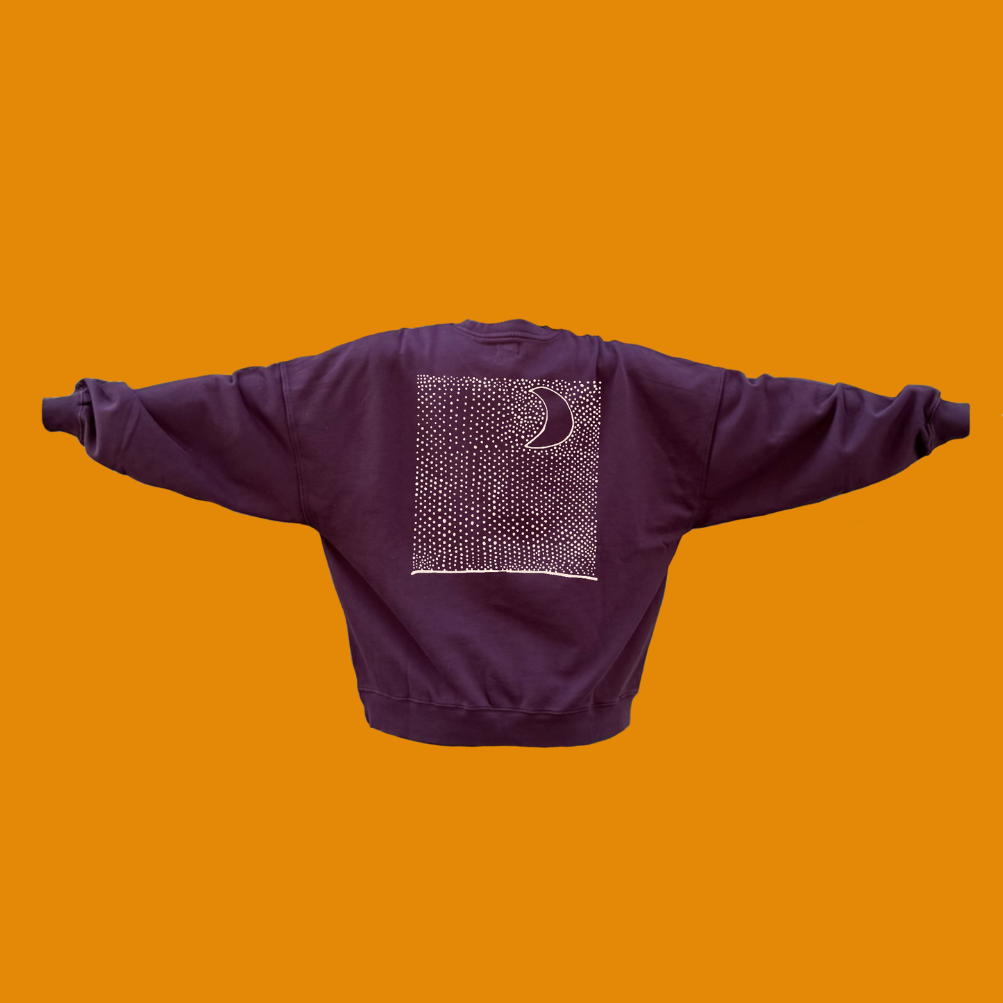 Sudadera Berenjena Elige Tu Dibujo Adultos