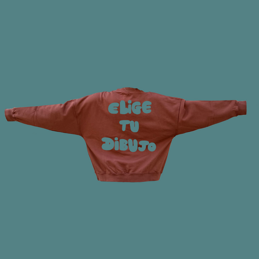 Sudadera Tabaco Elige Tu Dibujo Adultos