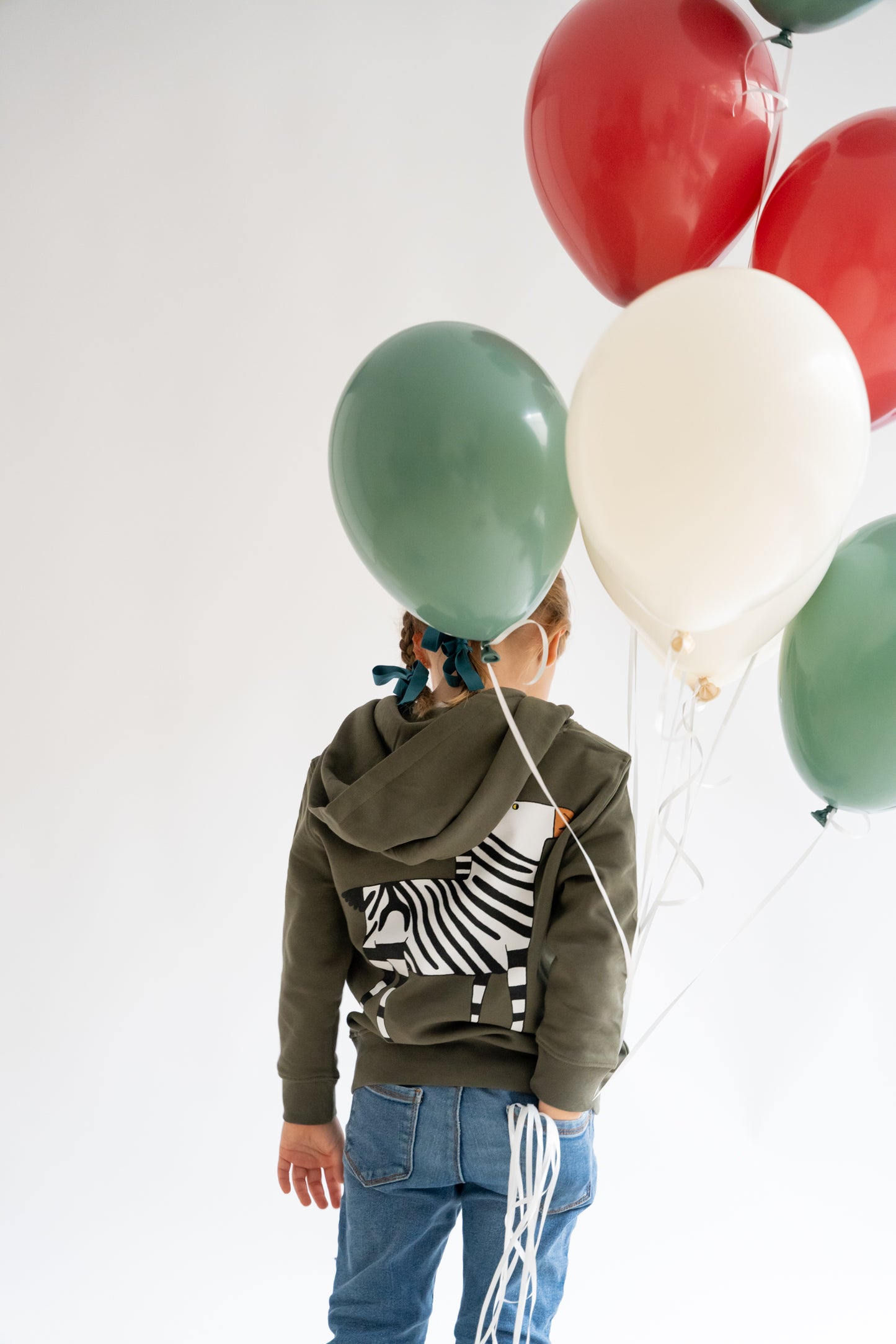 Sudadera de Cebra con capucha niño